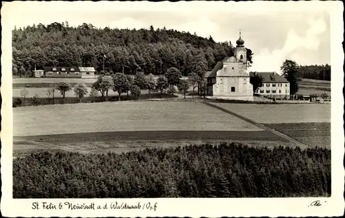 Ak Neustadt an der Waldnaab Bayern, St. Felix