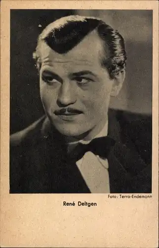 Ak Schauspieler Rene Deltgen, Portrait
