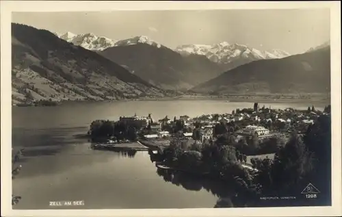 Ak Zell am See in Salzburg, Gesamtansicht