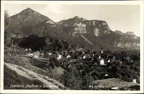 Ak Dornbirn Vorarlberg, Staufenspitze, Breitenberg