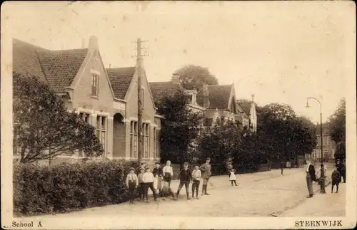 Ak Steenwijk Steenwijkerland Overijssel, School A