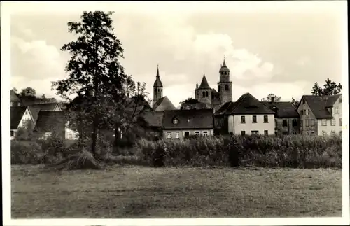 Ak Feuchtwangen in Mittelfranken, Stiftskirche