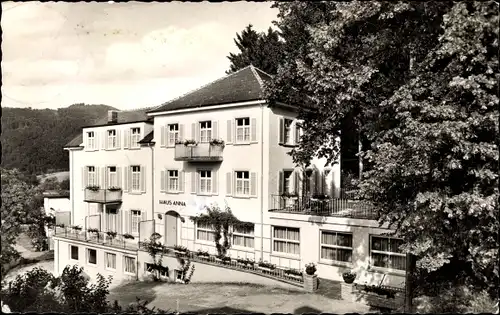 Ak Badenweiler im Schwarzwald, Pension Haus Anna