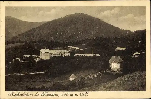 Ak Friedrichsheim Malsburg Marzell im Schwarzwald, Gesamtansicht