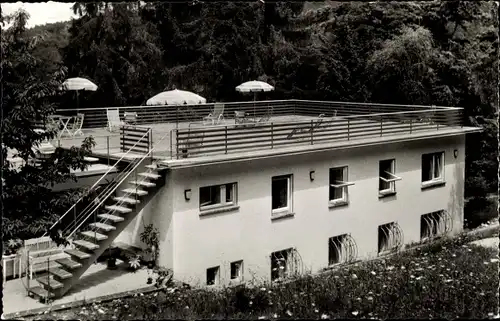 Ak Badenweiler im Schwarzwald,Haus Gottestreue, Liegeterrasse