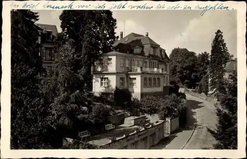 Ak Badenweiler im Schwarzwald, Thermal Schwimmbad, Hotel Roseneck