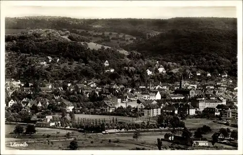 Ak Lörrach in Baden, Gesamtansicht