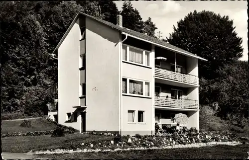 Ak Oberwarmensteinach Warmensteinach in Oberfranken, Haus Thomas, Sonnensteig 335