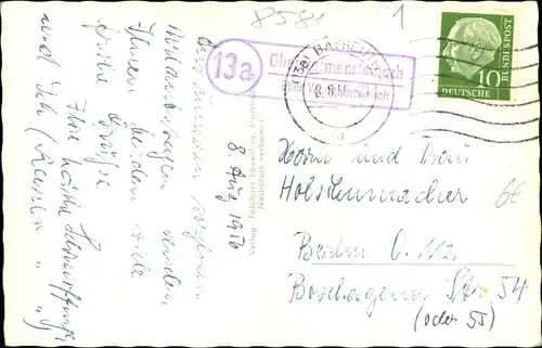 Ak Bayreuth in Oberfranken, Silberhaus