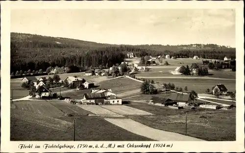 Ak Fleckl im Fichtelgebirge Warmensteinach Oberfranken, Gesamtansicht