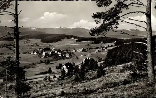 Ak Saig Lenzkirch im Schwarzwald, Ort mit Umgebung