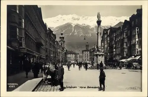 Ak Innsbruck in Tirol, Maria Theresiastraße