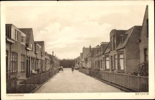 Ak Huizum Friesland Niederlande, Oosterstraat