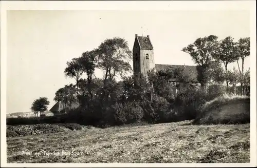 Ak Foudgum Friesland, Toer en Tsjerke