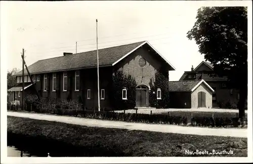 Ak Beets Nordholland Niederlande, Buurthuis