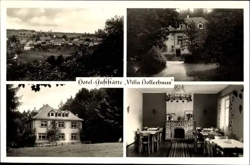 Ak Hollerbach Buchen im Odenwald Baden, Hotel Villa Hollerhaus, Teilansicht