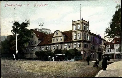 Ak Blankenburg am Harz, Gebirgshotel