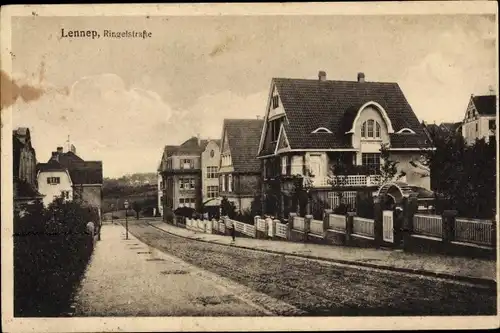 Ak Lennep Remscheid im Bergischen Land, Ringelstraße