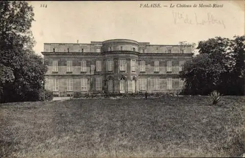 Ak Falaise Calvados, Le Chateau de Mesnil Riant
