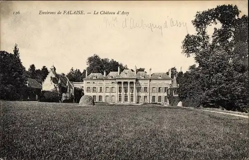 Ak Ouilly le Tesson Calvados, Le Chateau d'Assy