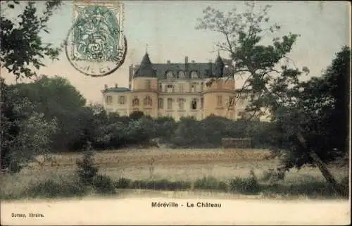 Ak Mereville Essonne, Le Chateau