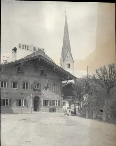 Foto Garmisch Partenkirchen in Oberbayern, Hotel Husar, Kirche