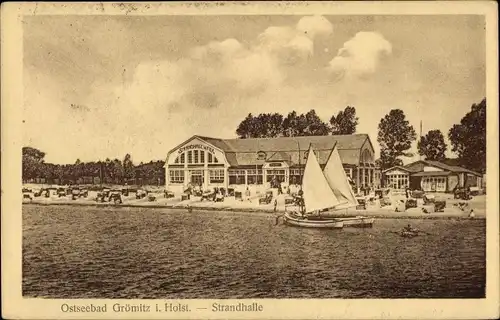 Ak Grömitz in Ostholstein, Strandhalle