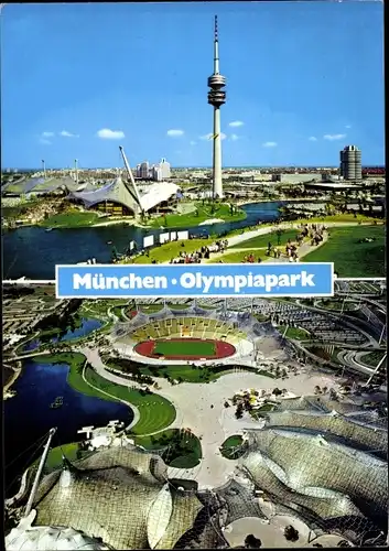 Ak München Bayern, Olypmiapark, Stadion