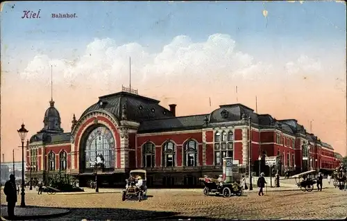 Ak Hansestadt Kiel, Hauptbahnhof
