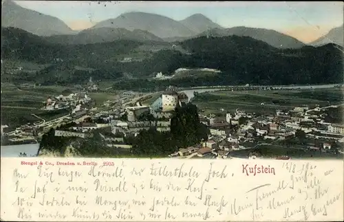 Ak Kufstein in Tirol, Gesamtansicht