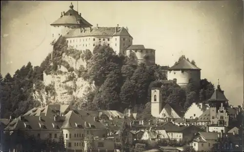 Foto Ak Kufstein in Tirol, Ortsansicht, Festung