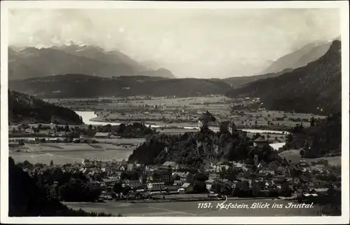 Ak Kufstein in Tirol, Blick ins Inntal