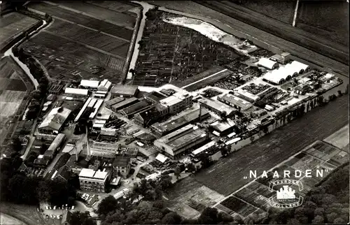 Ak Naarden Nordholland Niederlande, In Vogelvlucht, Luftbild