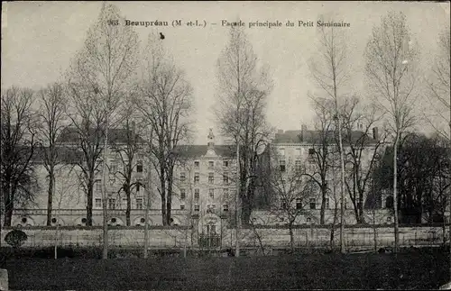 Ak Beaupréau Maine et Loire, Le Petit Seminaire, Facade principale