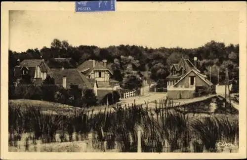 Ak Franceville Calvados, Avenue de Caen, Villas Nono Nanine et Les Morignons