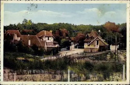 Ak Franceville Calvados, Avenue de Caen, Villas Nono Nanine et Les Morignons