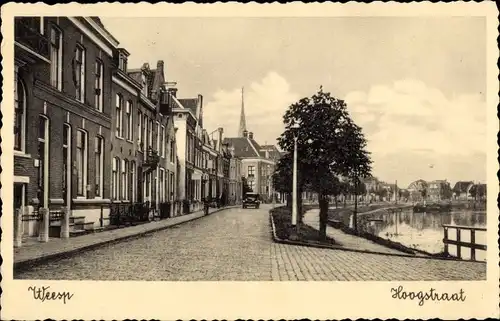 Ak Weesp Nordholland, Hoogstraat