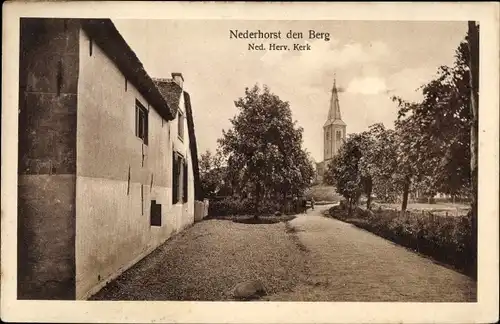 Ak Nederhorst den Berg Nordholland, Ned. Herv. Kerk