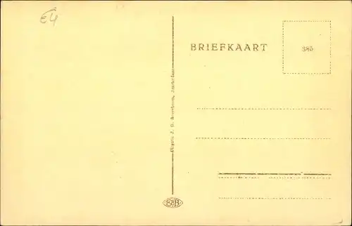 Ak Amsterdam Nordholland Niederlande, v. Baerlestraat 53