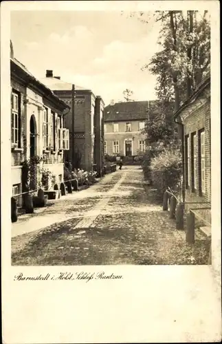 Ak Barmstedt in Holstein, Schloss Rantzau