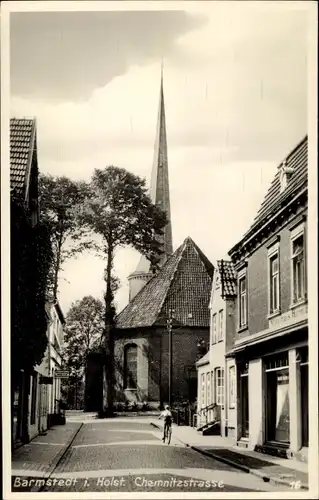 Ak Barmstedt in Holstein, Chemnitzstraße, Kirche