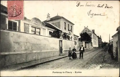 Ak Fontenay le Fleury Yvelines, Ecoles