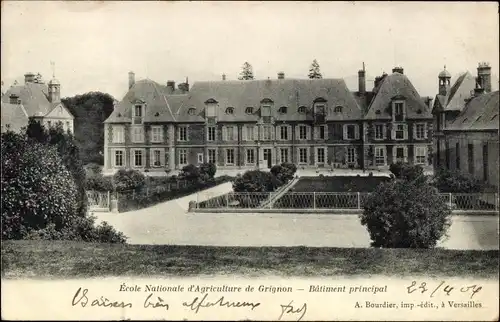 Ak Grignon Yvelines, Ecole Nationale d'Agriculture, Batiment principal