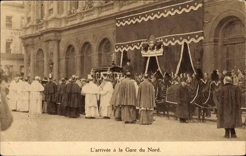 Ak Bruxelles Brüssel?, L'Arrivee a la Gare du Nord