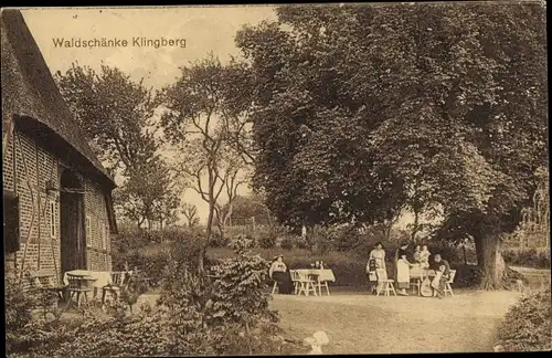 Ak Klingberg Scharbeutz in Ostholstein, Waldschänke