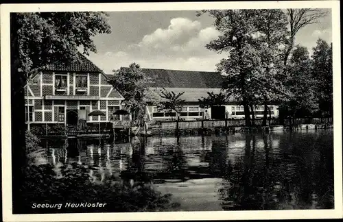 Ak Neukloster Buxtehude im Kreis Stade, Gasthof zur Seeburg