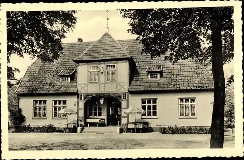 Ak Wensebrock Brockel in Niedersachsen, Gasthof Weidmanns Ruh