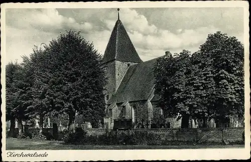 Ak Kirchwalsede in Niedersachsen, Kirche