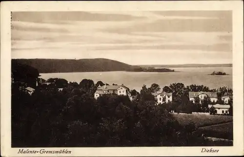 Ak Gremsmühlen Malente in Ostholstein, Dieksee, Teilansicht