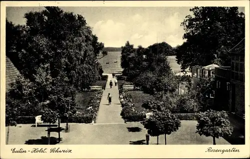 Ak Eutin Schleswig Holstein, Rosengarten